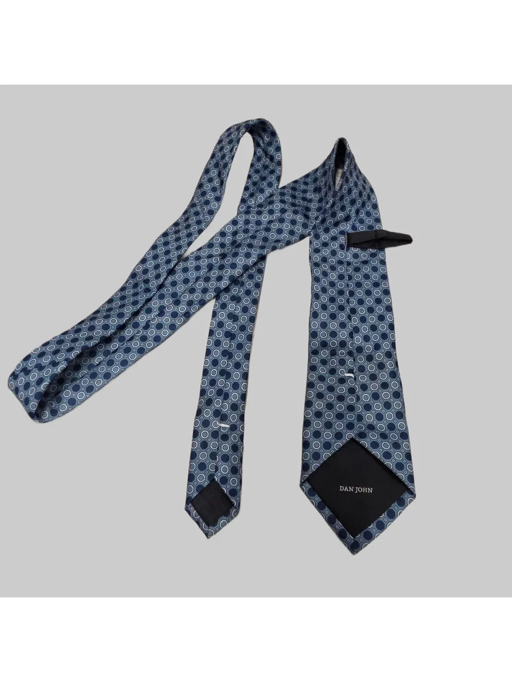 Dan John  Dal 1855 Silk Tie Seta CRAVATTA MADE IN ITALY 1278 59x3.3/4